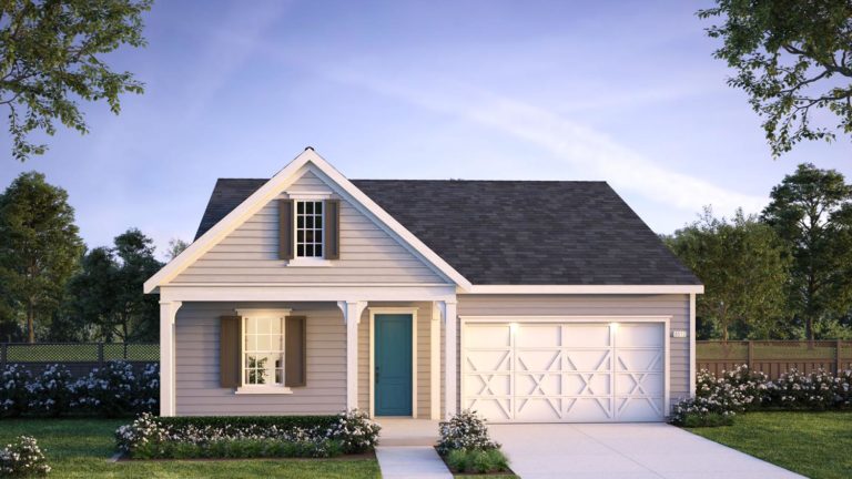 Exterior Rendering Plan 9C | hartwell | Ellis | New homes in Tracy, California | Landsea Homes