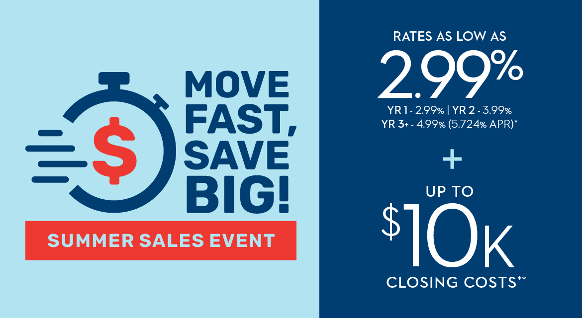 Move Fast, Save Big! Summer Sales Event