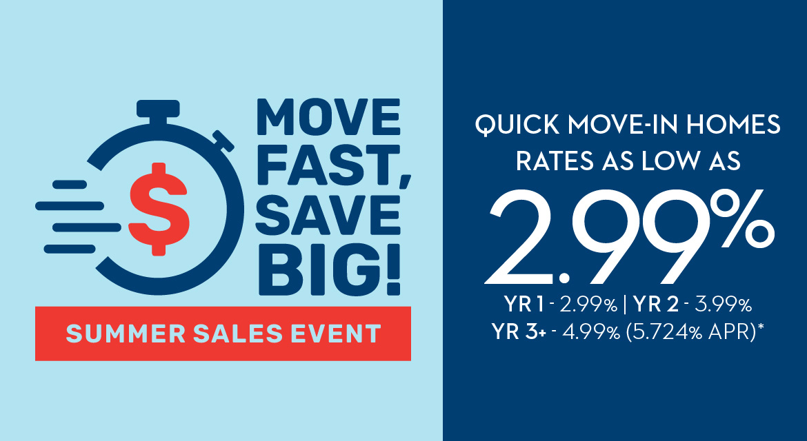 Move Fast, Save Big! Summer Sales Event
