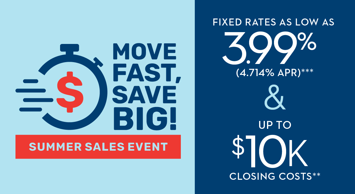 Move Fast, Save Big! Summer Sales Event