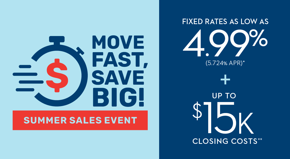 Move Fast, Save Big! Summer Sales Event