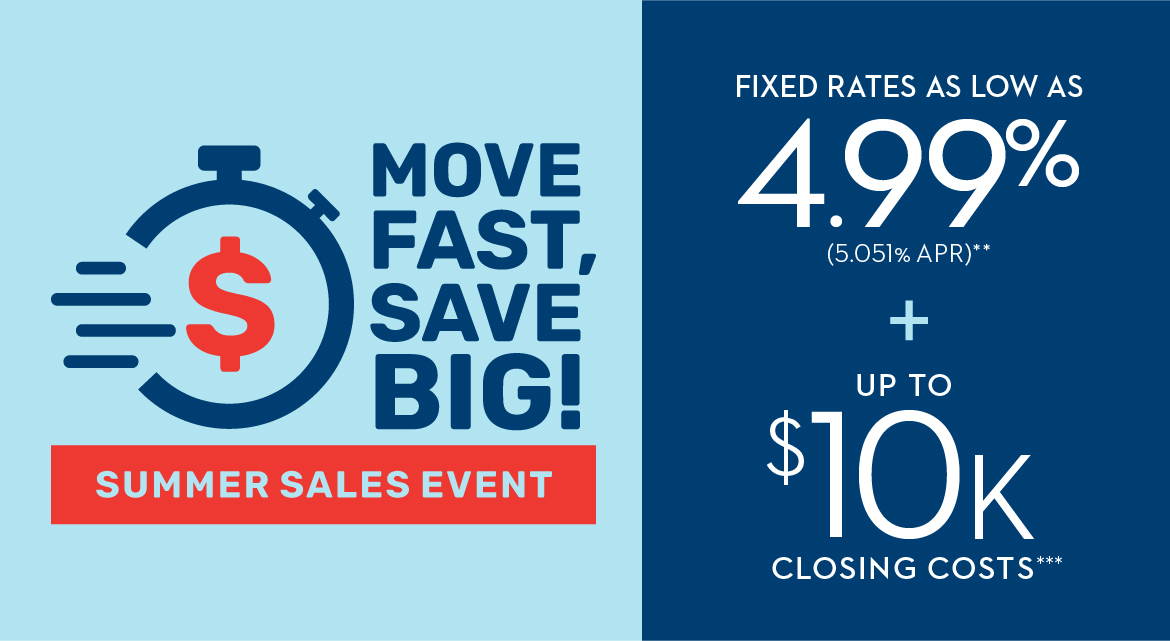 Move Fast, Save Big! Summer Sales Event